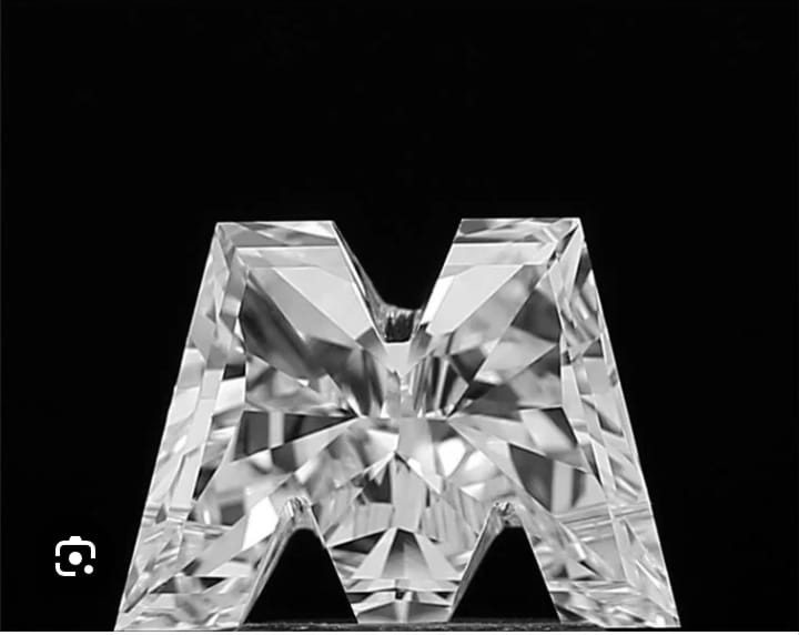 Fancy Alphabets Lab-Grown Diamonds White
