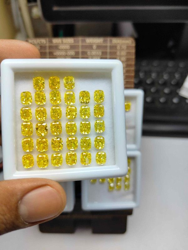 FancyYellow Labgrown loose